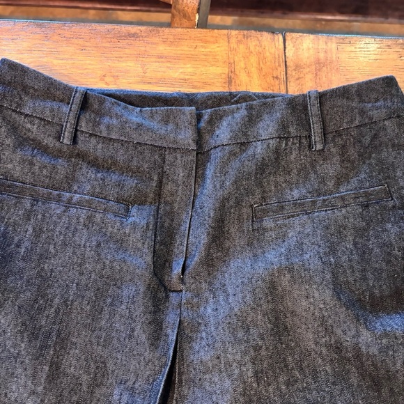 Sandro Black Denim Straight Leg Trousers, size 6, Office School Work Everyday - Picture 6 of 9